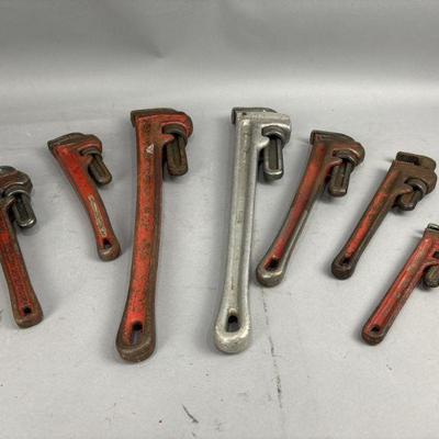 Lot 374 | Vtg Pipe Wrench Lot
