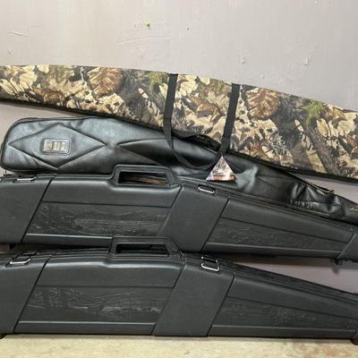 Lot 359 | Two Hard & Two Soft Rifle Cases One NWT
