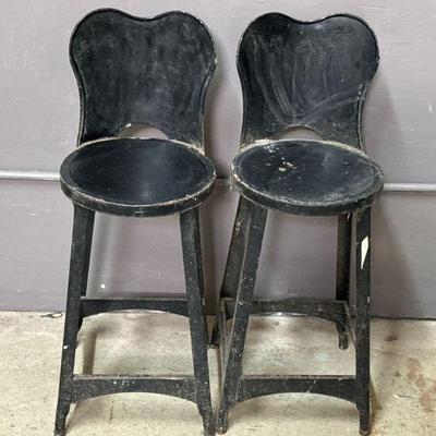 Lot 231 | Two Vintage Children’s Chairs

