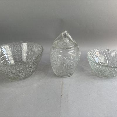 Lot 329 | Vtg Cut Glass Bowls & More
