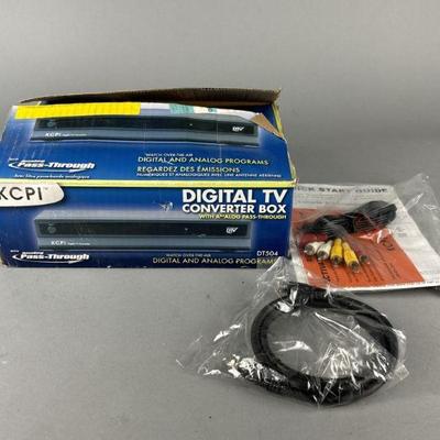 Lot 350 | NEW Digital TV Converter Box
