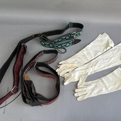 Lot 183 | Vtg Folk Suspenders & More
