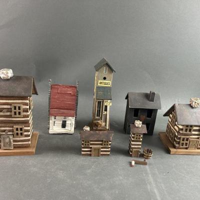 Lot 303 | Vintage Hand Made Log Cabins
