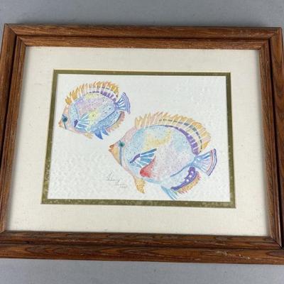 Lot 322 | Signed Watercolor Painting
