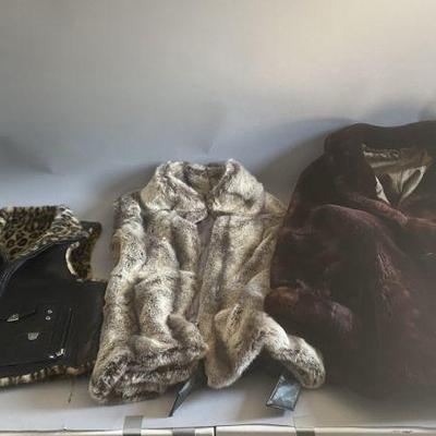 Lot 55 | 3 Faux Fur Coats

