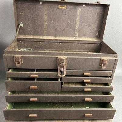 Lot 378 | Vintage Kennedy Kits Metal Tool Box
