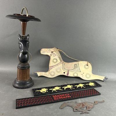 Lot 200 | Vintage Ashtray Stand, Bar Protectors & More
