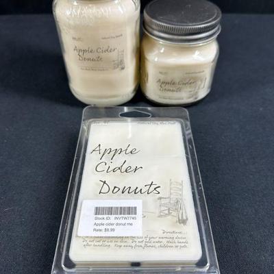 Apple Cider Donut Candle and Wax Melts