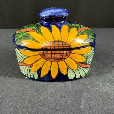 Talavera Sunflower Jar