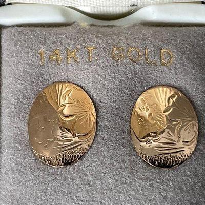 14K Gold Earrings