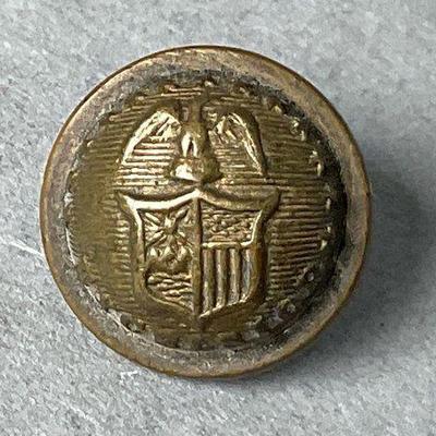 Civil War Union Button