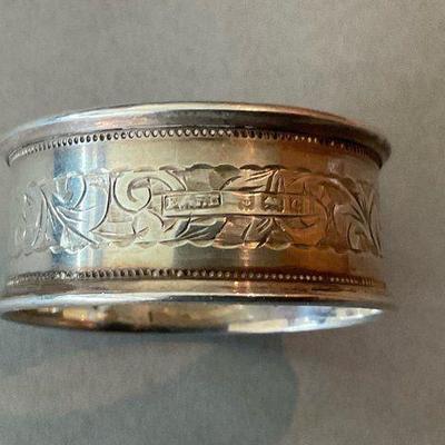 Sterling Silver Napkin Ring