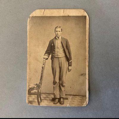 Civil War Carte De Viste, second card for this soldier in auction