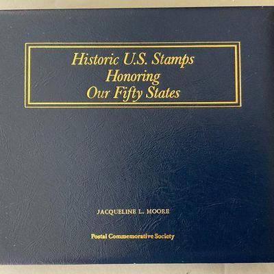 Historic U.S. Stamps Honoring our Fifty States Album