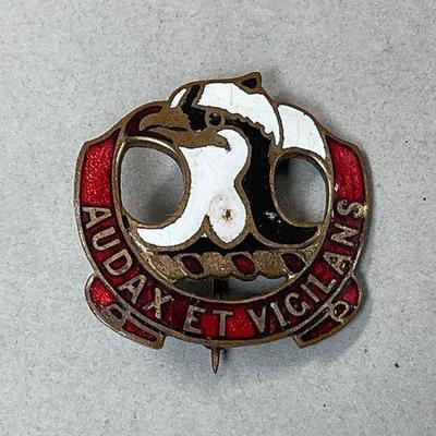 WWII Coastal Artillery Regiment Collar Pin