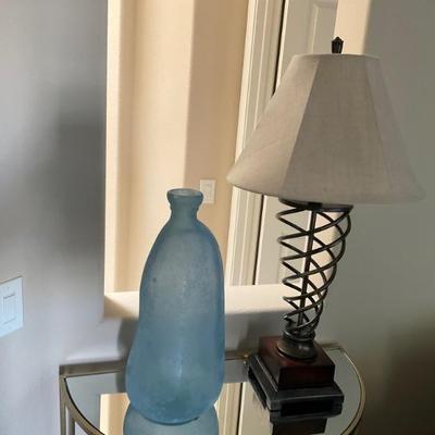 blue vase sold