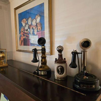 Bell Telephone Jim Beam bottles