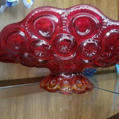 Ruby red Moon & Stars banana stand