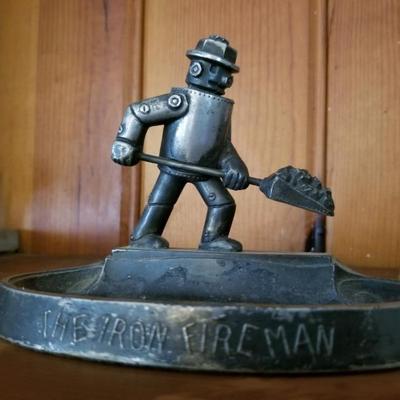 Iron Fireman ashtray