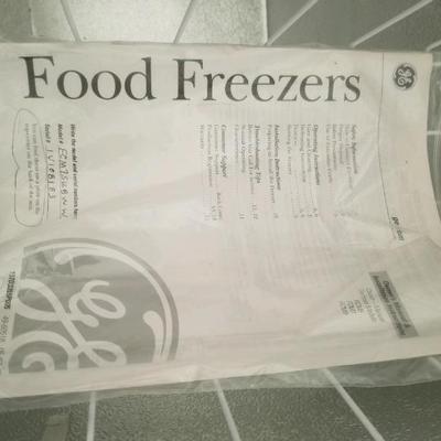 GE chest freezer manual