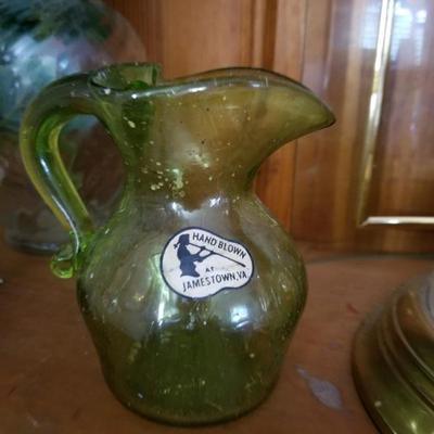 Williamsburg glass pitcher