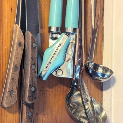Vintage kitchen utensils