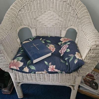 Wicker chair