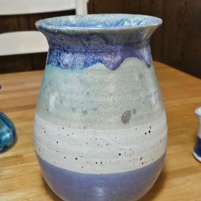 Hand thrown Pottery vase