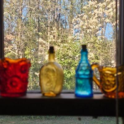 Colorful glass
