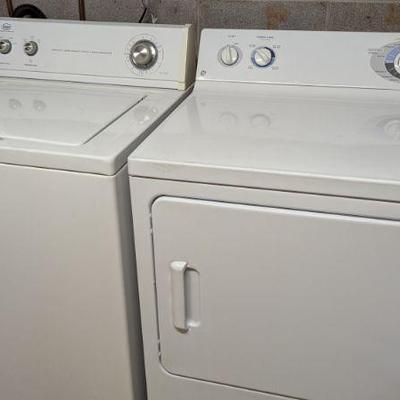 Roper washer, GE dryer