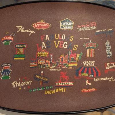 Vintage tray - Fabulous Las Vegas 
