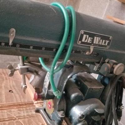 Dewalt radial arm saw