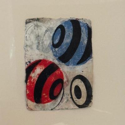 Framed Original Oil on Paper by Harold Hollingsworth