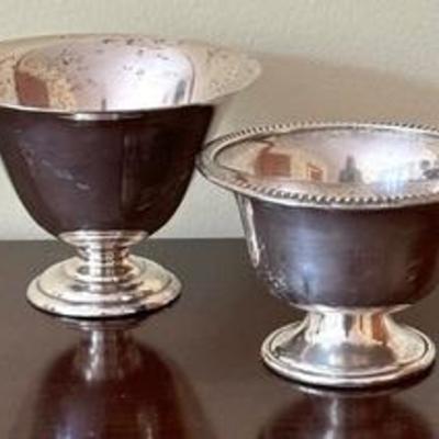 Vintage Sterling Silver Bowls 