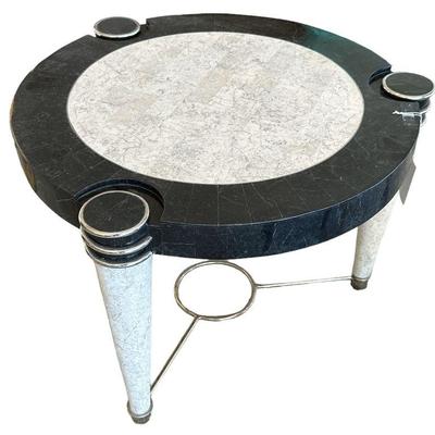 Post Modern ROSSI POLIMETAL Side Table