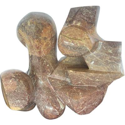 Mid Century Italian Abstract Marble Sculpture "Maternita", CORSINI 1974