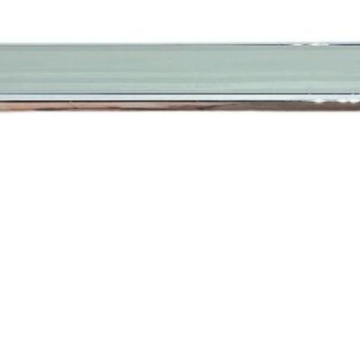 Mid Century Smoked Glass, Chrome Coffee Table