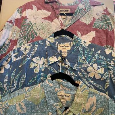 COOKE HAWAIIAN SHIRTS