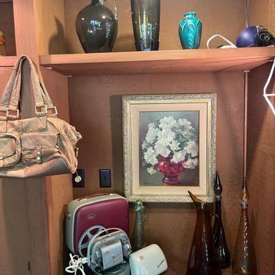 MID-MODERN HAND BLOWN GLASS