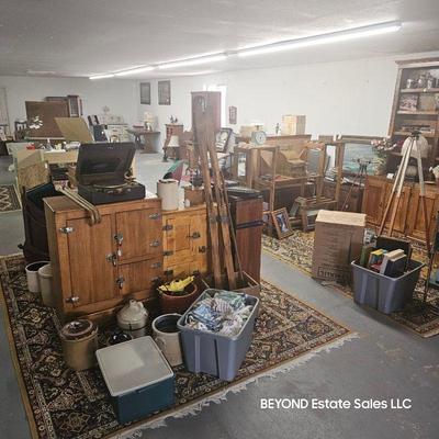 The "Auction House" is packed full of antiques!