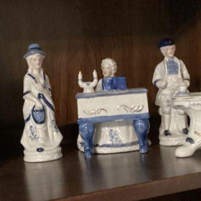 6 Piece Set Figurines