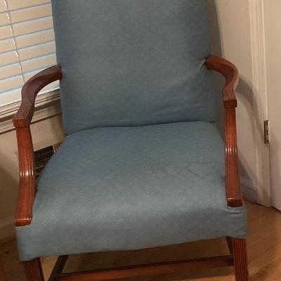 Blue Arm Chair