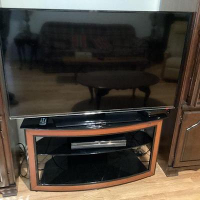 Entertainment Center 55 in TV DVD Player