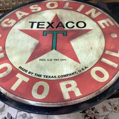 Vintage Texaco Metal Sign