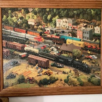 Framed Puzzle Art