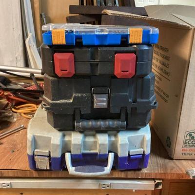 Tool Boxes with Tools