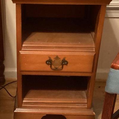 Nightstand 2 Open Shelves