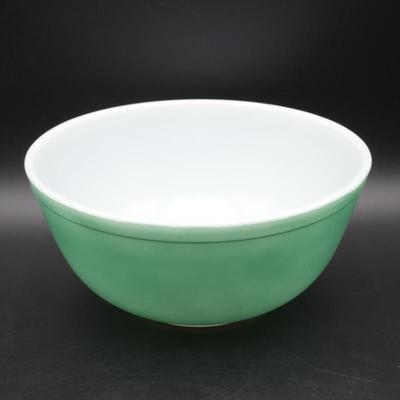 Pyrex #403 Green Bowl