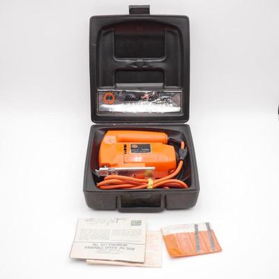 Black & Decker No. 357 Variable Speed Jig Saw
