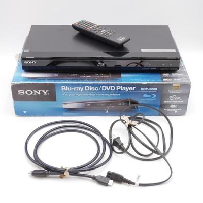 Sony BDP-S360 Blu-Ray Disc Player with Remote